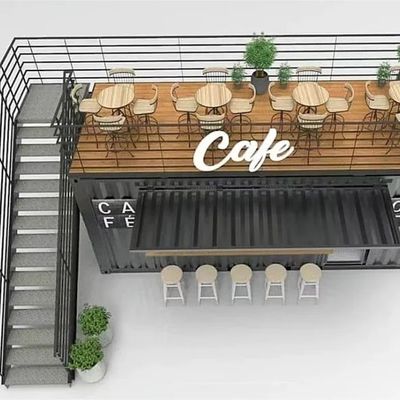 Sandwich Panel Mobile Living Container House For Countryside Convenient Store