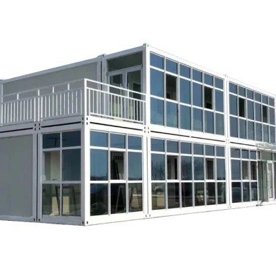 Prefab Steel Structure Container House for Log Cabin Modular Tiny Kit ...