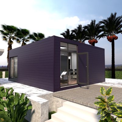 20ft or 40ft High Insulation Value Earthquake Resistant SIP Panel House Shell Package