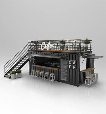 Modern Design 2 Stories Portable Container House 20ft or 40ft Prefabricated Homes