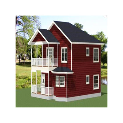 Small Light Steel Structure Villa Manufacture for Container Houses in White/Gray/Black
