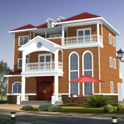Small Light Steel Structure Villa Manufacture for Container Houses in White/Gray/Black