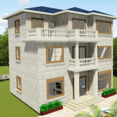 Steel Casas Prefabricadas 100 M.2 Building Warehouse for Carport and Office Needs