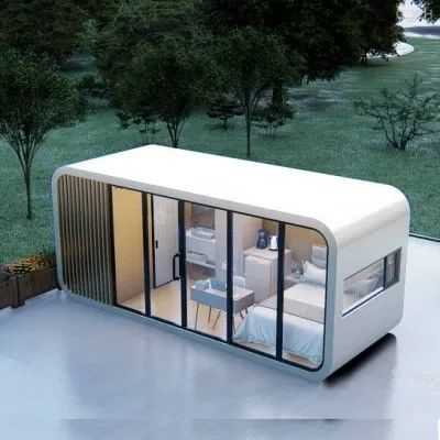 Mobile Living Container House Prefab Tiny Home For Sleeping Pod