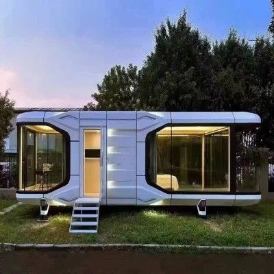Prefab House Space Capsule Bed Cabin Hotel Sleep Pod Outdoor Luxury