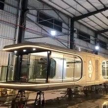 Tropical Design Style Luxury Modern Outdoor Portable Mobile Glamping Space