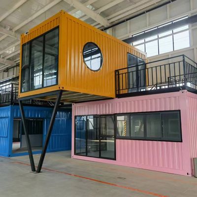 20ft / 40ft Light Steel Frame Modular Container House For Prefabricated Building