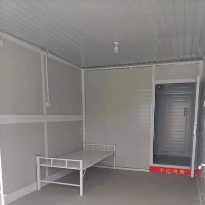 Prefabricated 20ft Office Flat Pack Foldable Container House with PVC Sliding Window