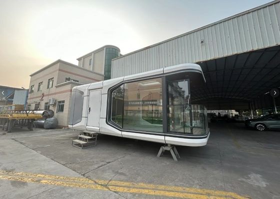 Steel Space Capsule House Newest Modern Sleeping Pods Capsule Hotel