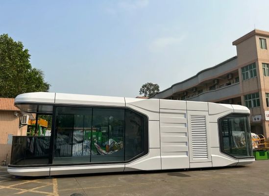 Steel Space Capsule House Newest Modern Sleeping Pods Capsule Hotel