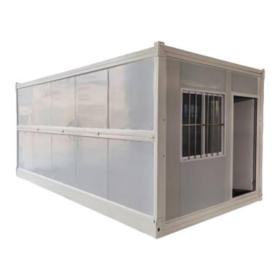 Manufactured Modern Design Style Folding Container House with Galvanized Steel Frame