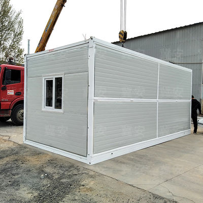 Manufactured Modern Design Style Folding Container House with Galvanized Steel Frame