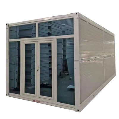 Folding Container House Supply Home 20ft Office PVC Sliding Window for Hotel Stay Needs