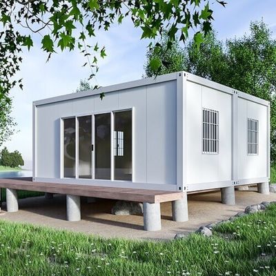 Mobile Living Made Easy 2023 Portable Folding Container House with PVC Sliding Window