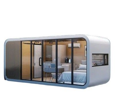 Customized Modern Design Mobile Steel Structure Building Apple Cabin Portable House