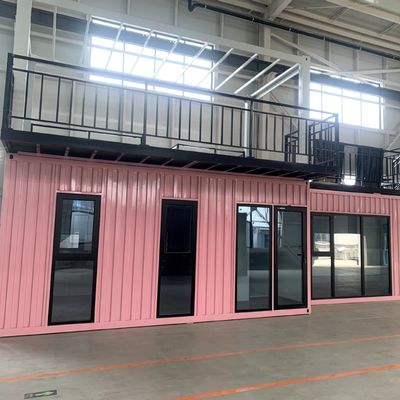 Steel Structure Luxury Container House With Modern Design Customized Color