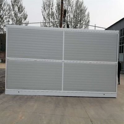 Portable 20ft Prefabricated Foldable Container Homes with Galvanized Steel Frame