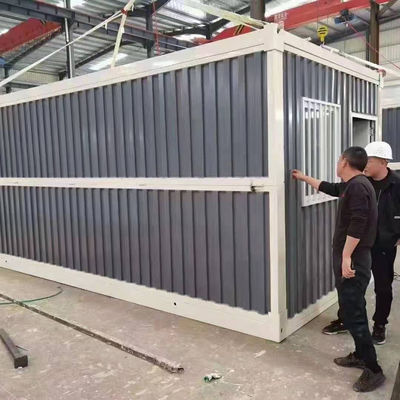 PVC Sliding Window House Container for Shop and Prefabricated Folding Container House