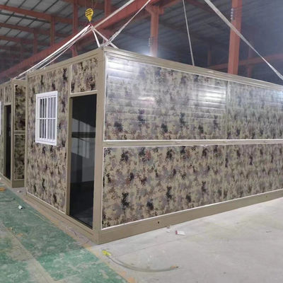 PVC Sliding Window House Container for Shop and Prefabricated Folding Container House