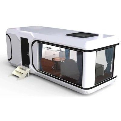 Prefabricated House Garden House Mobile Home Steel Structure Building Holiday Home