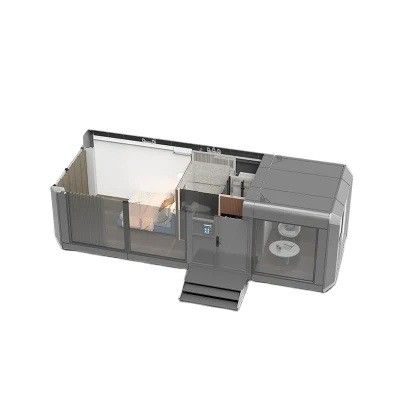 Modern Elegant Design Sandwich Panel Prefab Capsule Tiny House