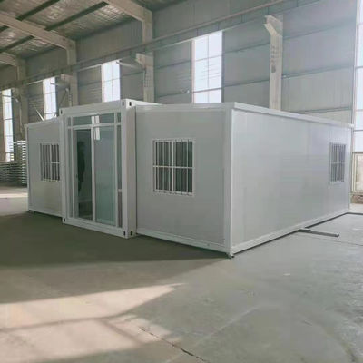 Folding Expandable Container House with PVC Sliding Window and 18mm MGO Board Floor