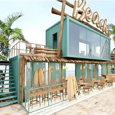 Sandwich Panel Mobile Living Container House For Countryside Convenient Store
