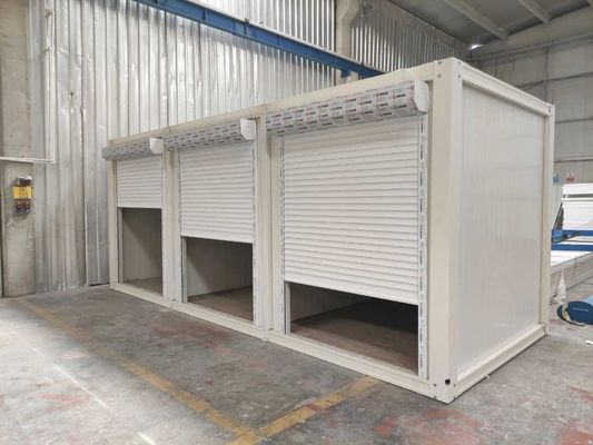 Mobile House Container With Folding Design And Light Accessories