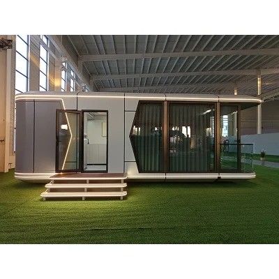 Steel Door Modular Home Vessel House Space Capsule House Tiny Homes