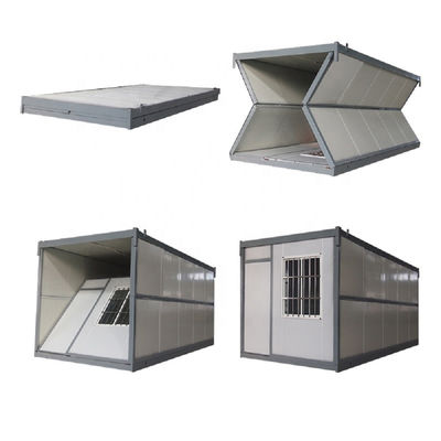 Modern Design Galvanized Steel Frame Foldable Container House for Living Decoration