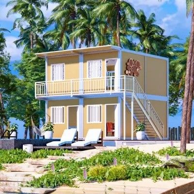 Modern Design Mobile Living Container House For Environmental Protection