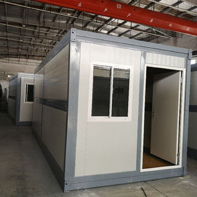 Easy-to-Assemble 20ft Folding Container House with Bathroom and Galvanized Steel Frame