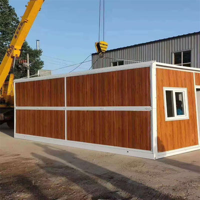 Easy-to-Assemble 20ft Folding Container House with Bathroom and Galvanized Steel Frame