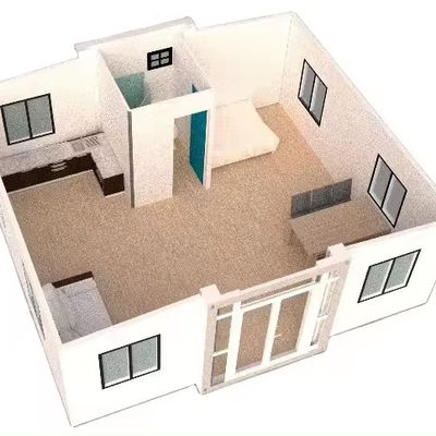Prefabricated 3 Bedroom Prefab House Plans For Warehouse Construction