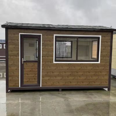 Earthquake Resistant SIP Panel House Shell Package Container Houses For Plant