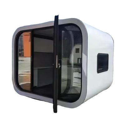 Hotel Indoor Apple Cabin Office Pod Garden Office Container House with Light Steel Structure Frame