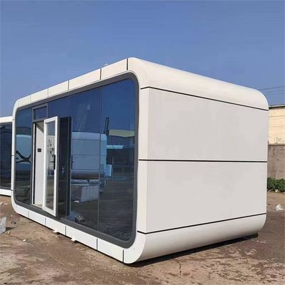 Hotel Indoor Apple Cabin Office Pod Garden Office Container House with Light Steel Structure Frame