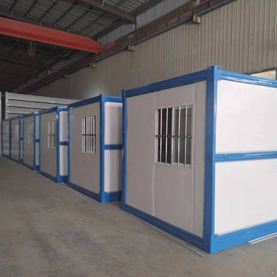 Convenient 20ft Foldable Container House for Movable Offices and Foldable Storehouses