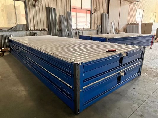 Convenient 20ft Foldable Container House for Movable Offices and Foldable Storehouses