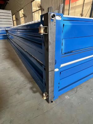 Convenient 20ft Foldable Container House for Movable Offices and Foldable Storehouses