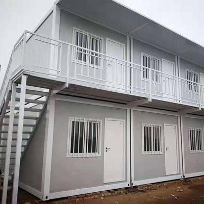 Flat Pack Container House With MGO Board Floor Sturdy Weather Resistant