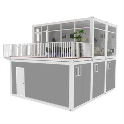 18mm MGO Board Floor Prefab Flat Pack Container House for Home Office Efficiency