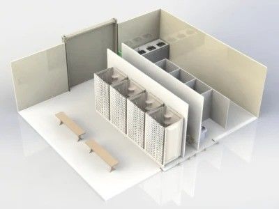 Sandwich Panel Folding Container House for Customized Color Workshop Warehouse Offic