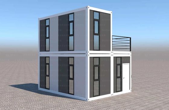 18mm MGO Board Floor Prefab Flat Pack Container House for Home Office Efficiency