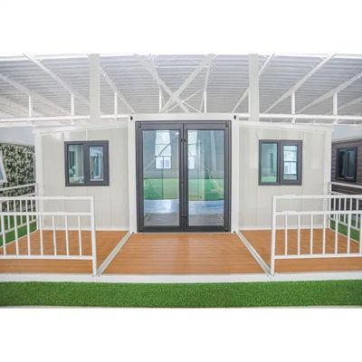 Sandwich Panel Folding Container House for Customized Color Workshop Warehouse Offic