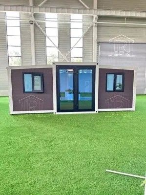 Sandwich Panel Folding Container House for Customized Color Workshop Warehouse Offic