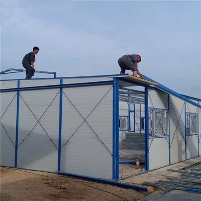 Modern Office 4 Bedrooms Luxury Kt Prefab Houses With PVC Sliding Window