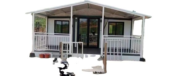 Prefabricated 20ft Foldable House Expandable Container Home Workshop Warehouse Office