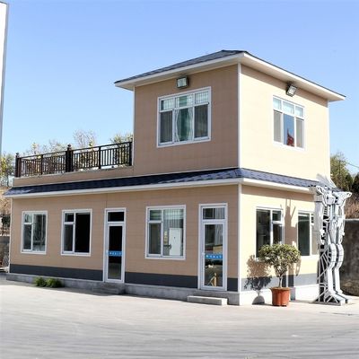 Live Light Villa Prefabricated Mobile House With Steel And Sandwich Board