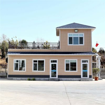 Live Light Villa Prefabricated Mobile House With Steel And Sandwich Board